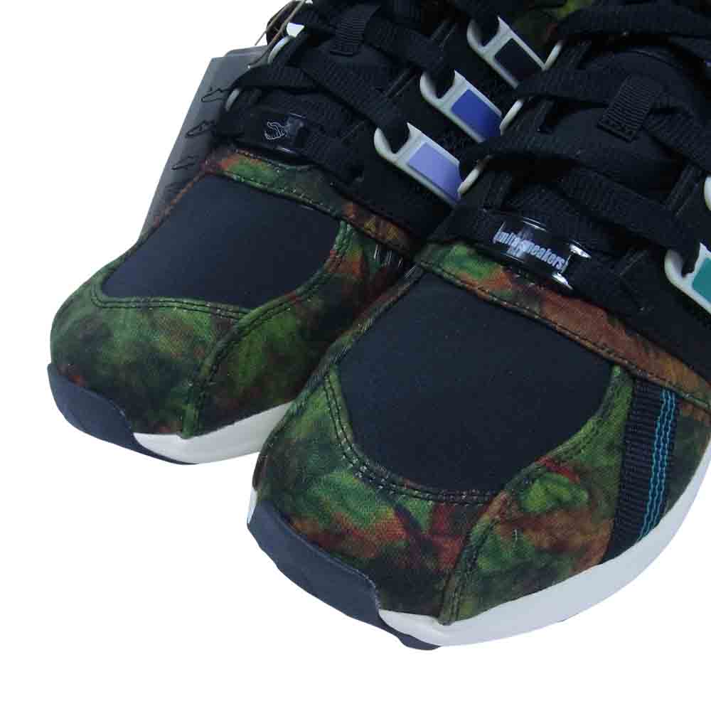 adidas アディダス GY5390 MITA RUNNERS ミタスニーカーズ EQT CSG 91 HIGH CONSORTIUM スニーカー ブラック系 US9.5【新古品】【未使用】【中古】
