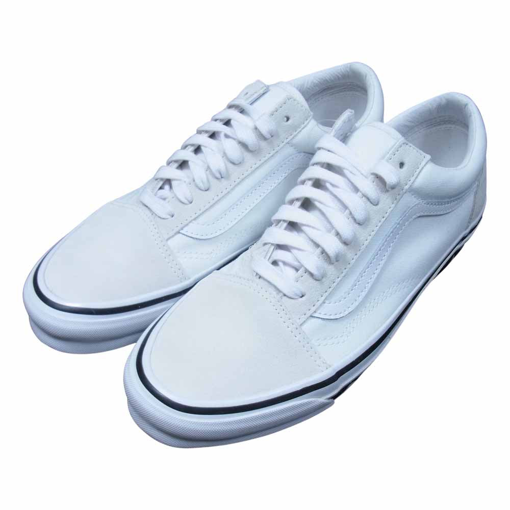 VANS バンズ VN0A4P3XQLZ COMME des GAR?ONS コムデギャルソン CDG Old Skool オールドスクール スニーカー ホワイト系 US9.5【新古品】【未使用】【中古】