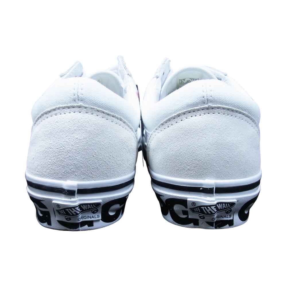 VANS バンズ VN0A4P3XQLZ COMME des GAR?ONS コムデギャルソン CDG Old Skool オールドスクール スニーカー ホワイト系 US9.5【新古品】【未使用】【中古】
