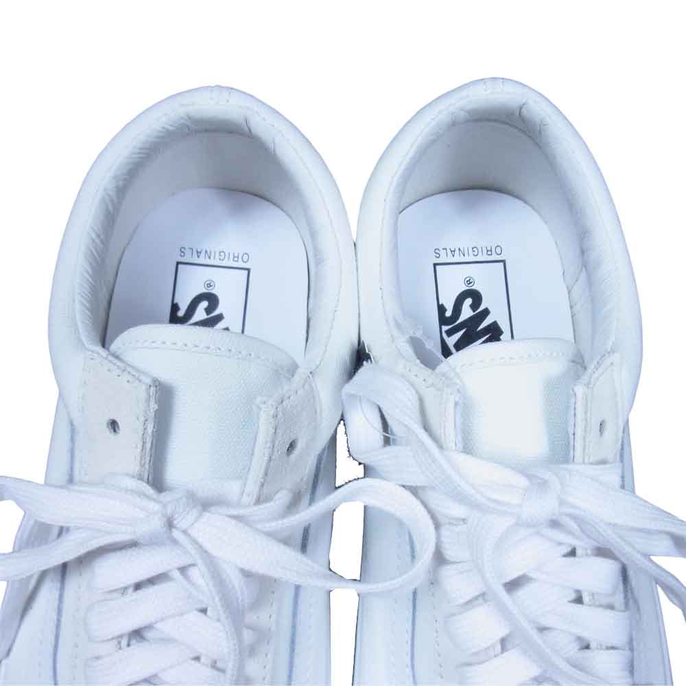 VANS バンズ VN0A4P3XQLZ COMME des GAR?ONS コムデギャルソン CDG Old Skool オールドスクール スニーカー ホワイト系 US9.5【新古品】【未使用】【中古】