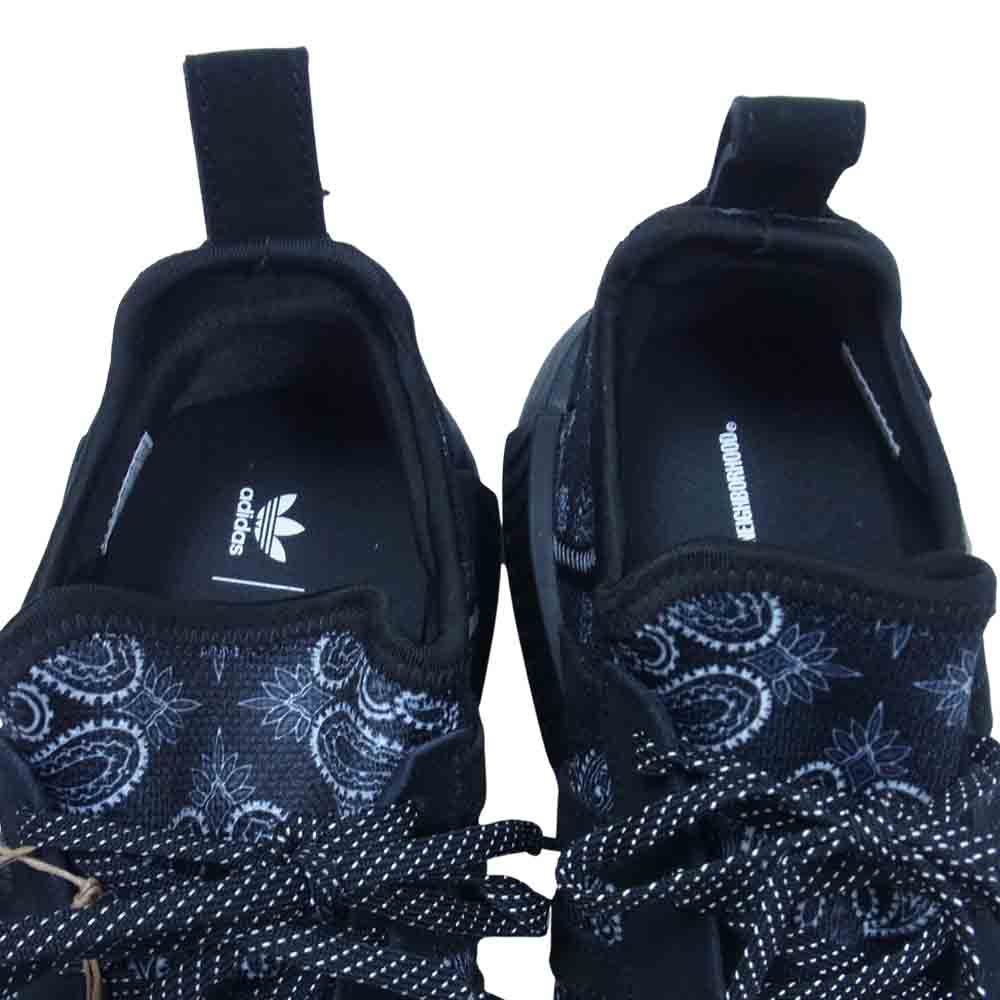 adidas アディダス GY4157 NEIGHBORHOOD ネイバーフッド NMD R1 NBHD スニーカー ブラック系 27.5cm【新古品】【未使用】【中古】