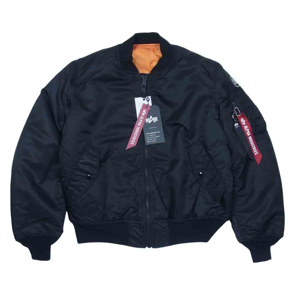 SOPH ソフ 21AW UE-212081 uniform experiment LORO PIANA ALPHA CUSTOM MA-1 トリプルネーム アルファ コラボ ジャケット ブラック系 L【新古品】【未使用】【中古】