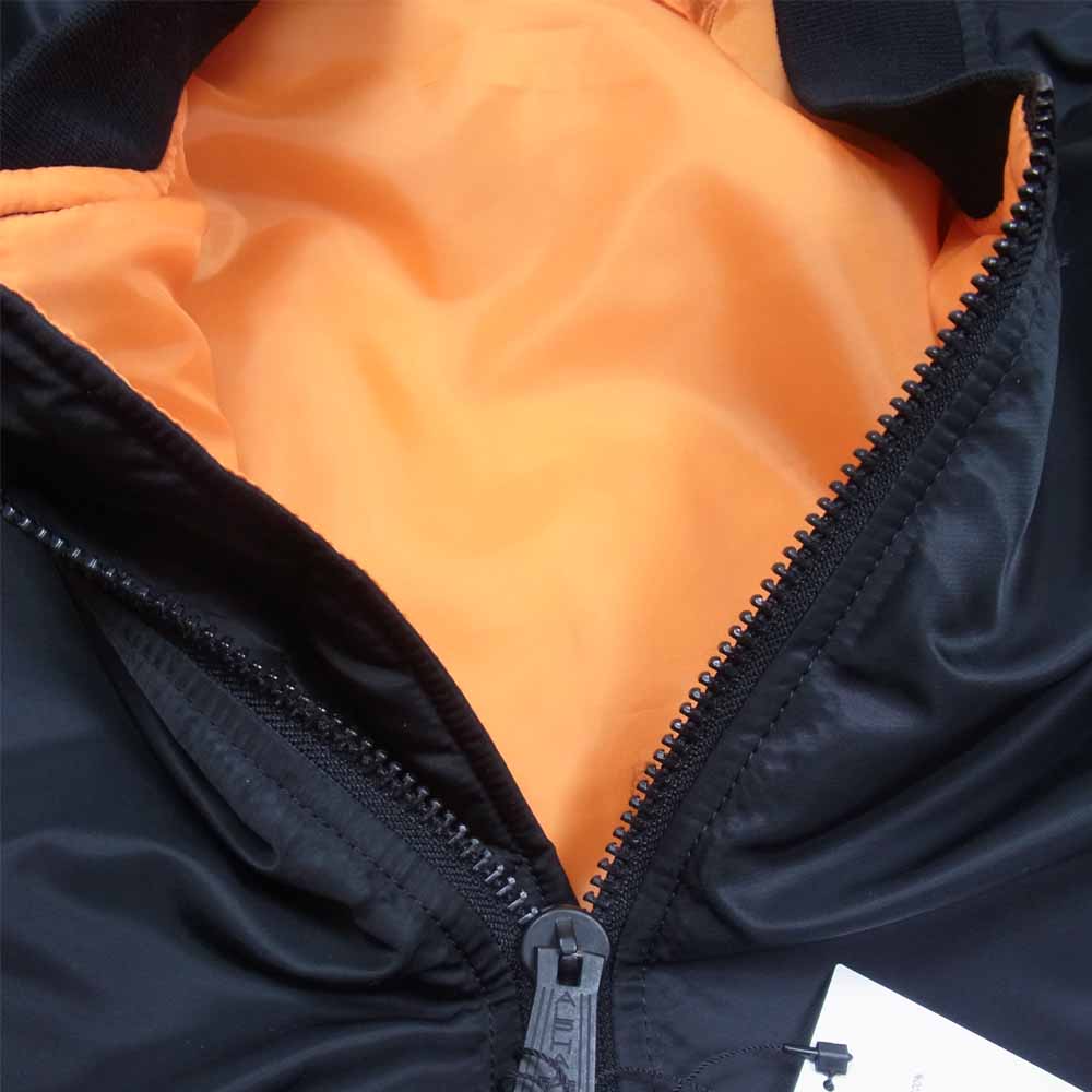 SOPH ソフ 21AW UE-212081 uniform experiment LORO PIANA ALPHA CUSTOM MA-1 トリプルネーム アルファ コラボ ジャケット ブラック系 L【新古品】【未使用】【中古】