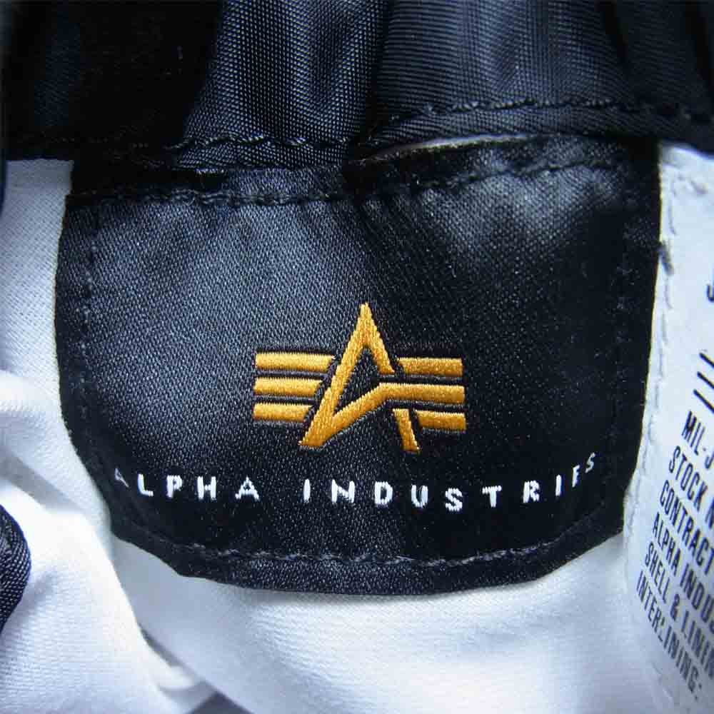 SOPH ソフ 21AW UE-212081 uniform experiment LORO PIANA ALPHA CUSTOM MA-1 トリプルネーム アルファ コラボ ジャケット ブラック系 L【新古品】【未使用】【中古】