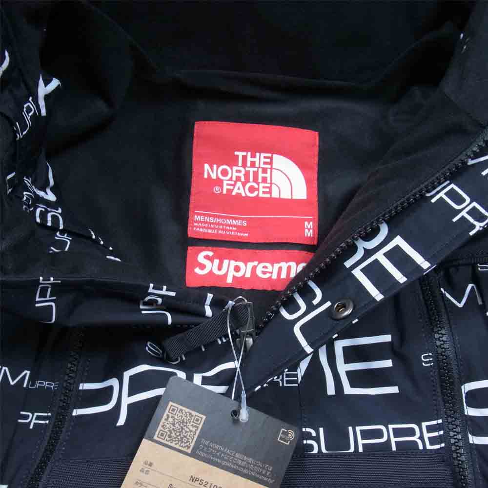 Supreme シュプリーム 21AW NP52102I 国内正規品 THE NORTHFACE STEEP TECH APOGEE ノースフェイス ステープ テック ジャケット ブラック系 M【新古品】【未使用】【中古】
