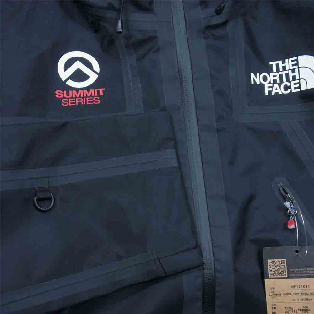 Supreme シュプリーム 21SS NP12101I 国内正規品 THE NORTH FACE TAPE SEAM MOUNTAIN JACKET SUMMIT ノースフェイス マウンテン ジャケット ブラック系 M【新古品】【未使用】【中古】