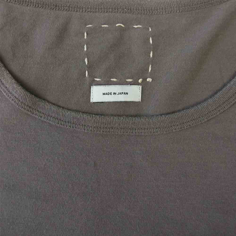 VISVIM ビズビム 14SS 0114105010004 D.SCOOP CREW S/S Tシャツ 半袖 グレー系 2【中古】