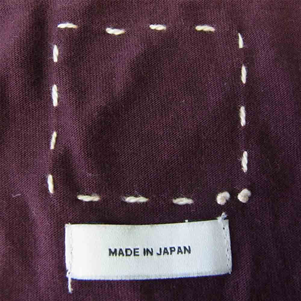 VISVIM ビズビム 13AW 0114105010005 D.SCOOP V-NECK S/S Tシャツ 半袖 パープル系 2【中古】