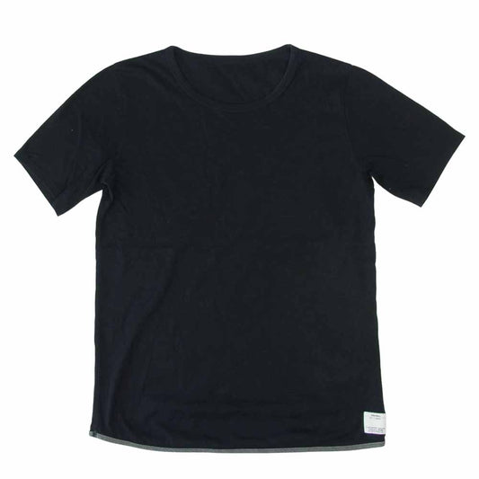 VISVIM ビズビム 0112305009001 SUBLIG CREW NECK TEE クルー ネック パンピング Tシャツ 半袖 ブラック系 1【中古】