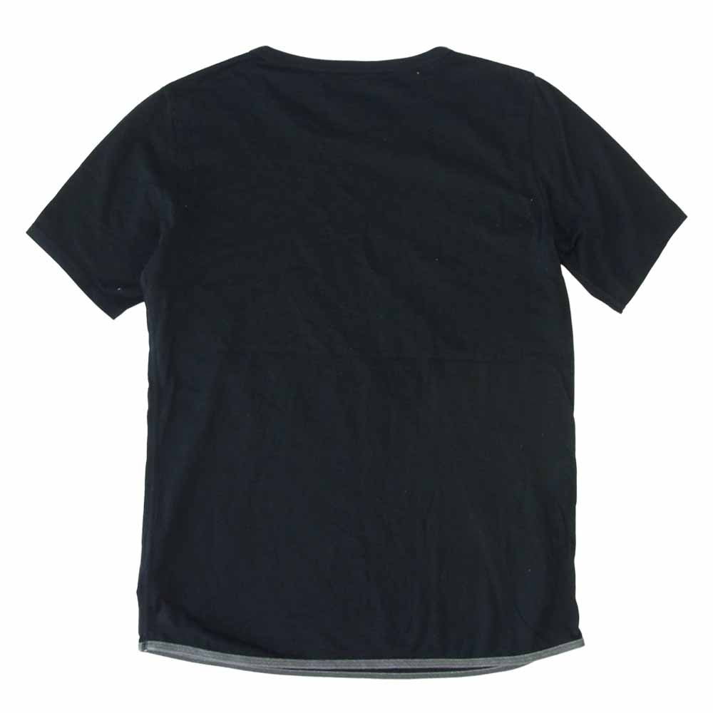 VISVIM ビズビム 0112305009001 SUBLIG CREW NECK TEE クルー ネック パンピング Tシャツ 半袖 ブラック系 1【中古】