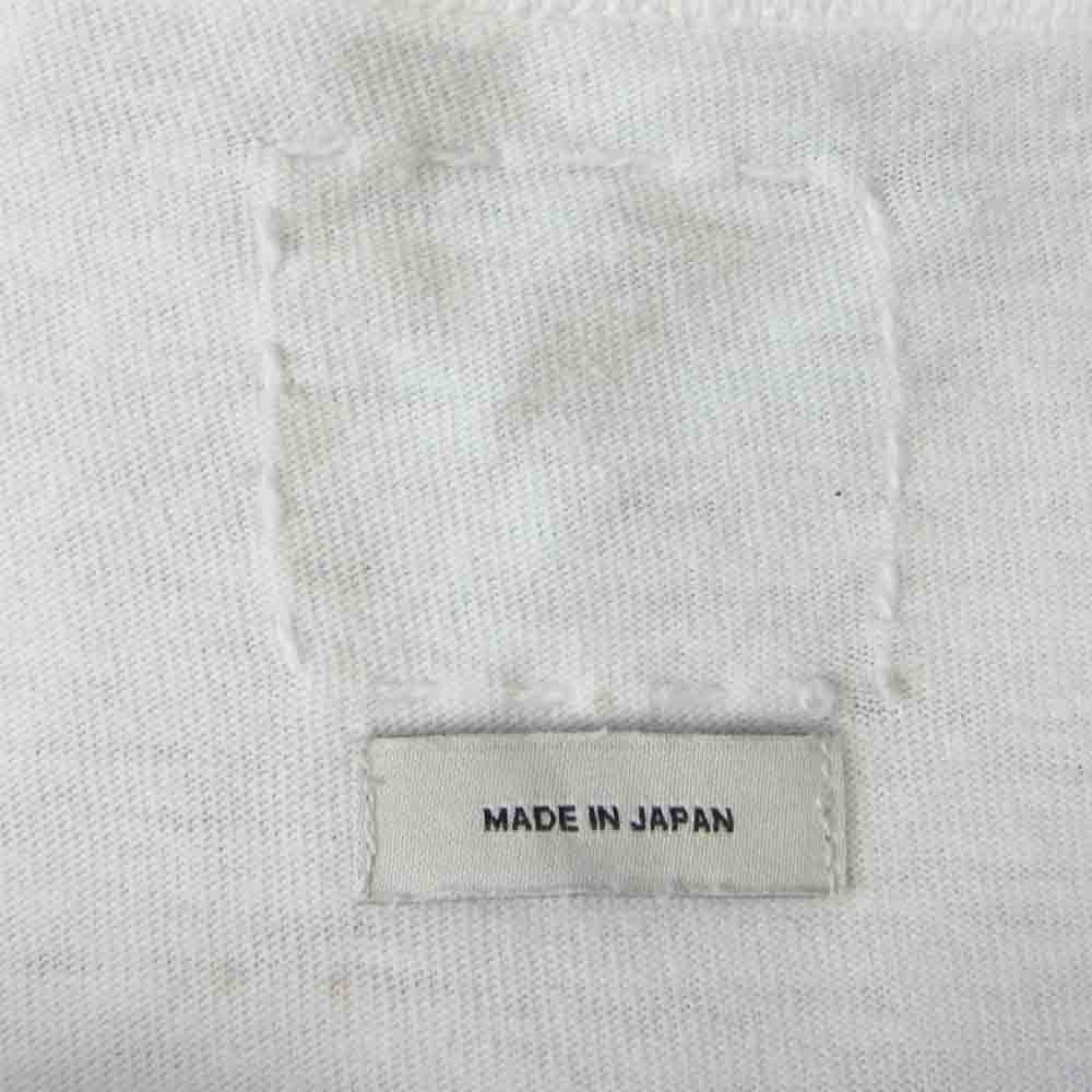 VISVIM ビズビム 17SS 0117105010024 JUMBO VINTAGE TEE S/S ジャンボ ビンテージ Tシャツ 半袖 ホワイト系 1【中古】