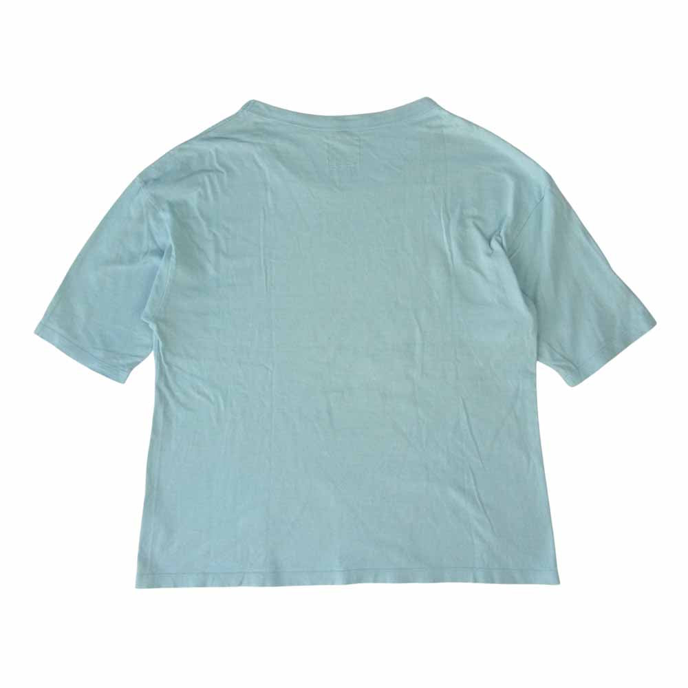 VISVIM ビズビム 17SS 0117105010024 JUMBO VINTAGE TEE S / S ジャンボ ビンテージ Tシャツ 半袖 ブルー系 1【中古】