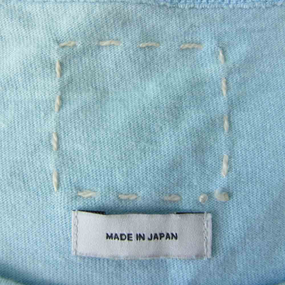 VISVIM ビズビム 17SS 0117105010024 JUMBO VINTAGE TEE S / S ジャンボ ビンテージ Tシャツ 半袖 ブルー系 1【中古】