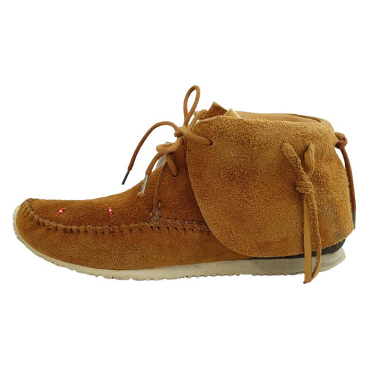 VISVIM ビズビム 16AW 0116401001001 FBT BEARFOOT モカシン ブーツ ブラウン系 US8【中古】