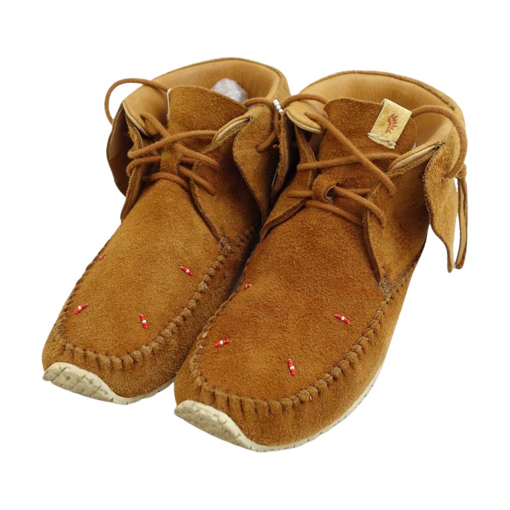 VISVIM ビズビム 16AW 0116401001001 FBT BEARFOOT モカシン ブーツ ブラウン系 US8【中古】