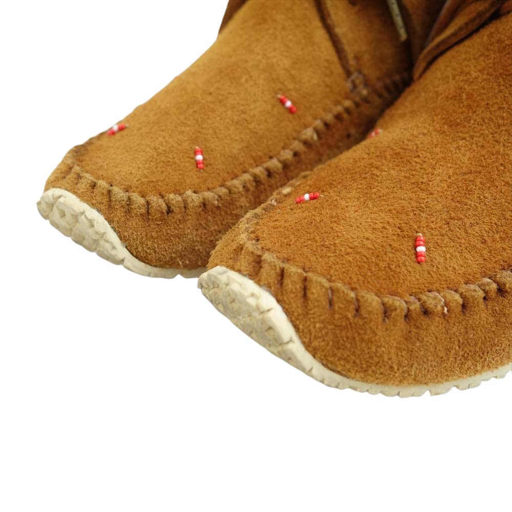 VISVIM ビズビム 16AW 0116401001001 FBT BEARFOOT モカシン ブーツ ブラウン系 US8【中古】