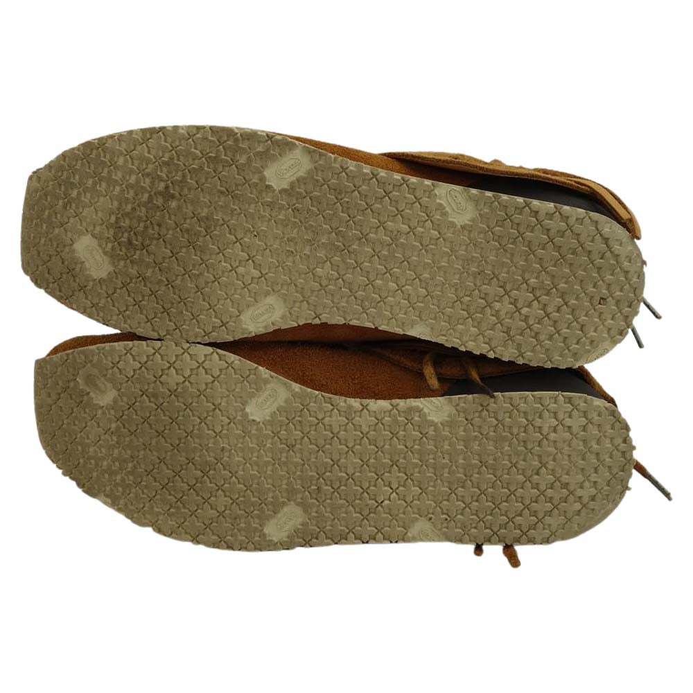 VISVIM ビズビム 16AW 0116401001001 FBT BEARFOOT モカシン ブーツ ブラウン系 US8【中古】