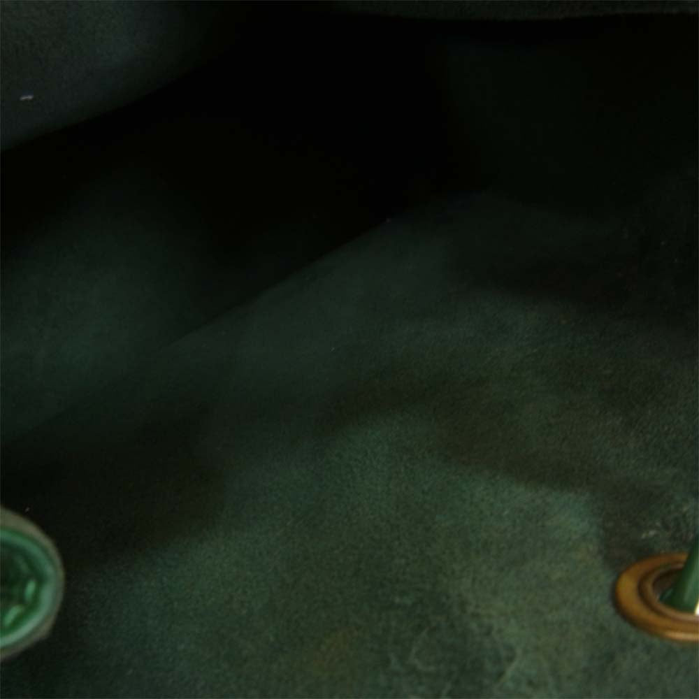 LOUIS VUITTON ルイ・ヴィトン M44104 プチノエ エピ 巾着型ショルダーバッグ  グリーン系【中古】