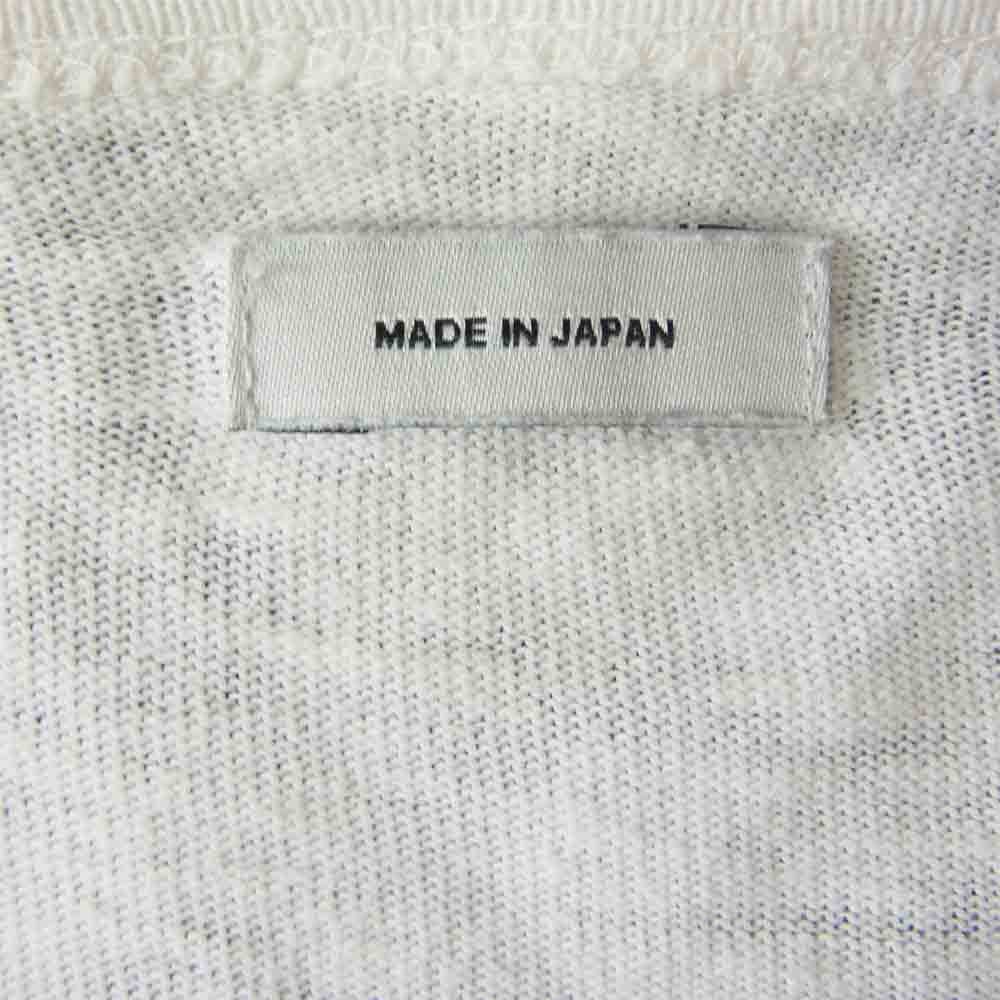 VISVIM ビズビム 0114105010056 HENLEY L/S ヘンリー 長袖 ホワイト系 1【中古】