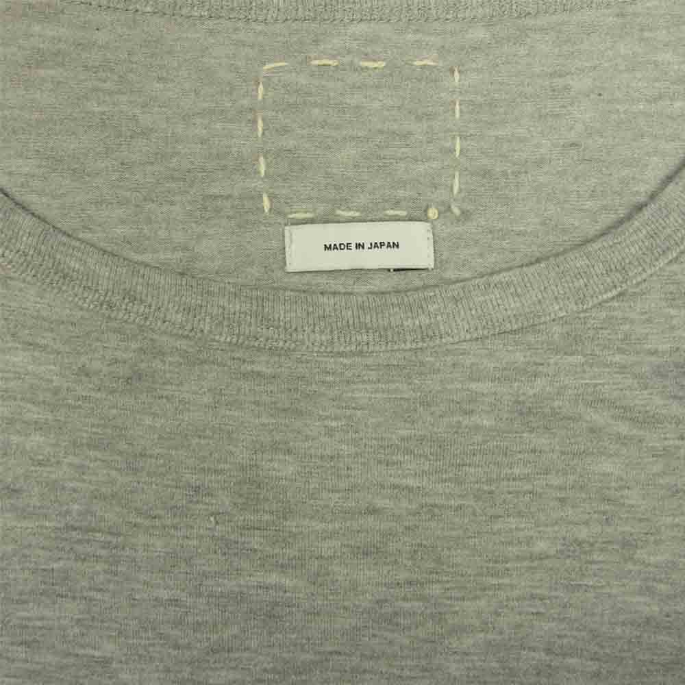 VISVIM ビズビム 0113405010003 BLANKET POCKET TEE S/S ブランケット ポケット Tシャツ 半袖 グレー系 1【中古】