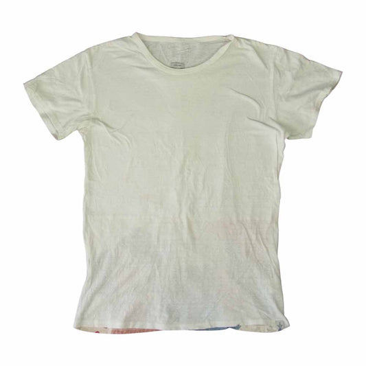 VISVIM ビズビム 0114105010041 FLAG TEE S/S フラッグ Tシャツ 半袖 ホワイト系 2【中古】