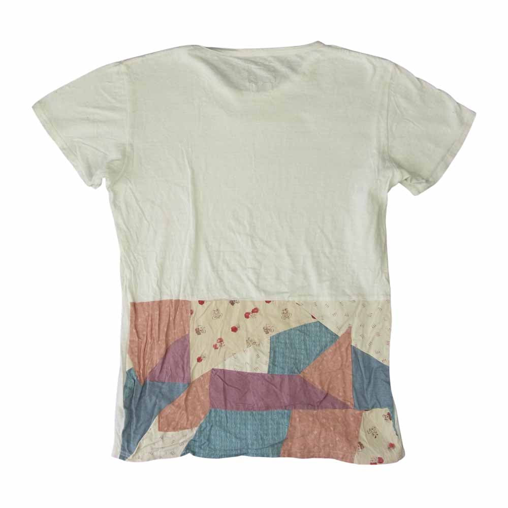 VISVIM ビズビム 0114105010041 FLAG TEE S/S フラッグ Tシャツ 半袖 ホワイト系 2【中古】