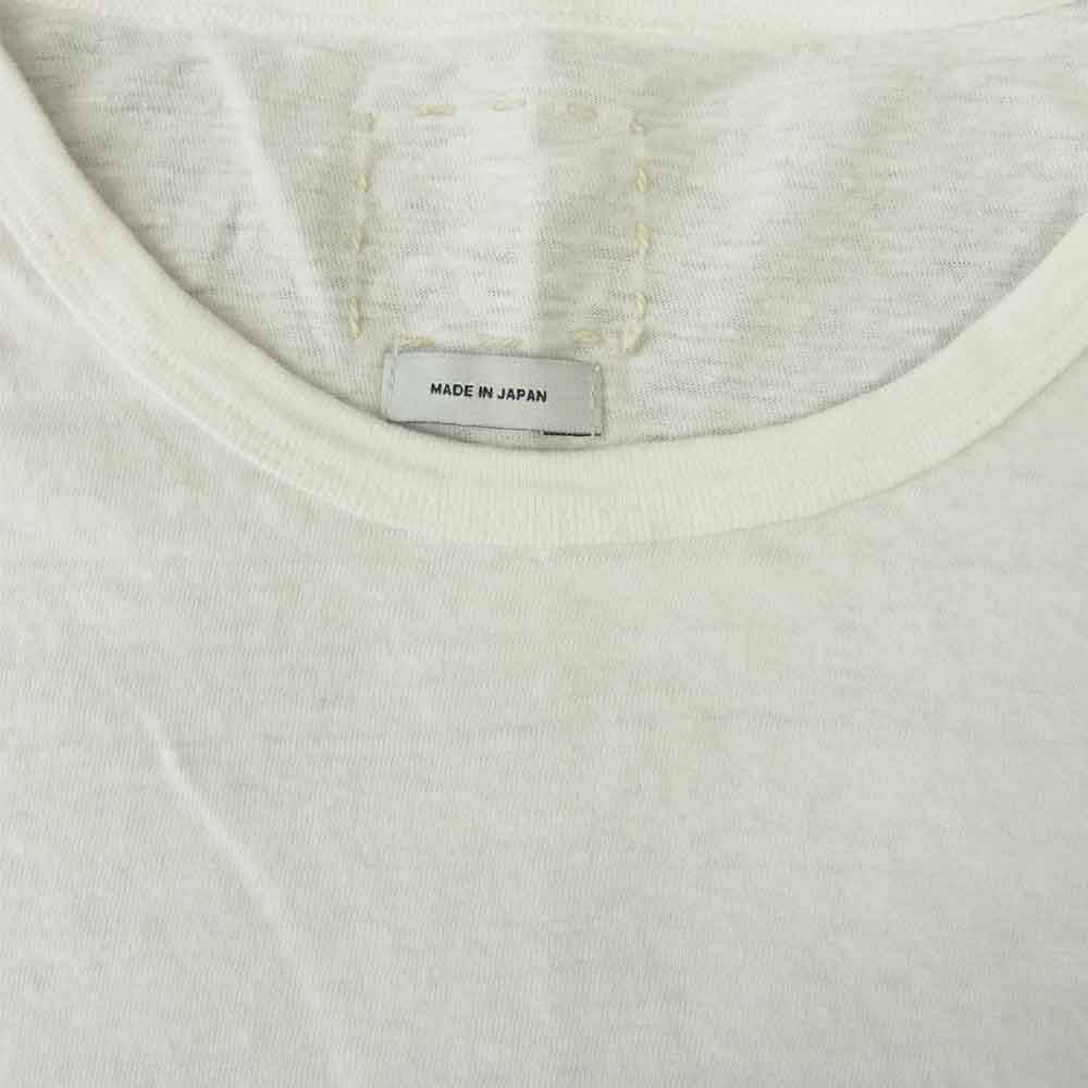 VISVIM ビズビム 0114105010041 FLAG TEE S/S フラッグ Tシャツ 半袖 ホワイト系 2【中古】