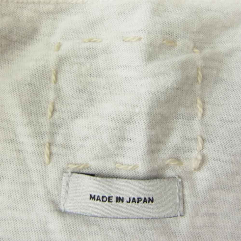 VISVIM ビズビム 0114105010041 FLAG TEE S/S フラッグ Tシャツ 半袖 ホワイト系 2【中古】