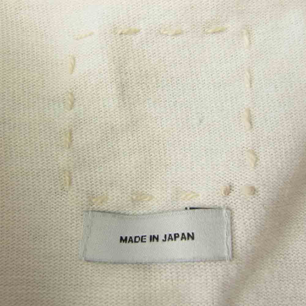 VISVIM ビズビム 15AW BRUSHED HENLEY L/S ヘンリー ネック 長袖 オフホワイト系 2【中古】