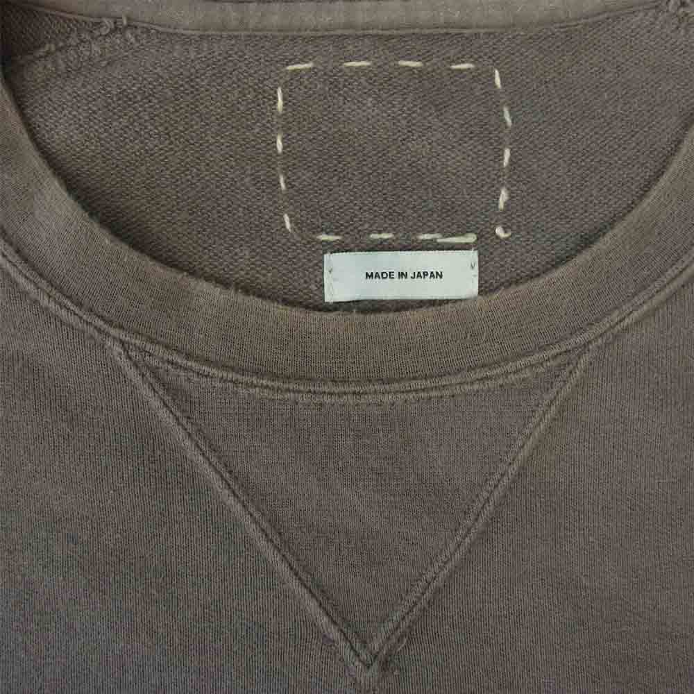 VISVIM ビズビム 0114105010008 JV CREW L/S クルーネック ラグラン スウェット 長袖 グレー系 1【中古】