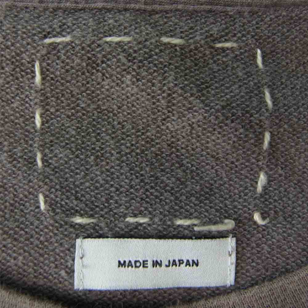 VISVIM ビズビム 0114105010008 JV CREW L/S クルーネック ラグラン スウェット 長袖 グレー系 1【中古】