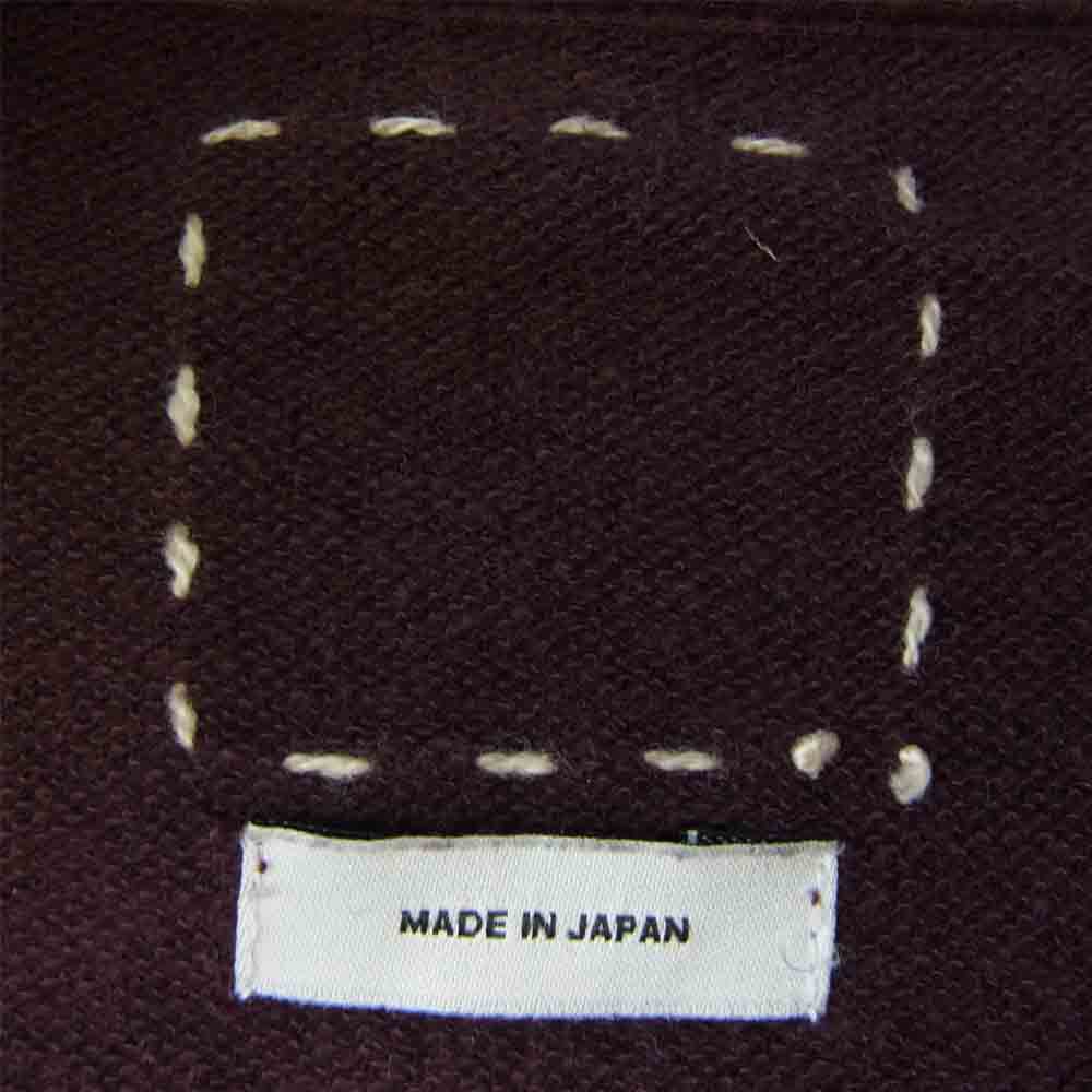 VISVIM ビズビム 0113205010008 JV CREW L/S クルーネック ラグラン スウェット 長袖 パープル系 1【中古】