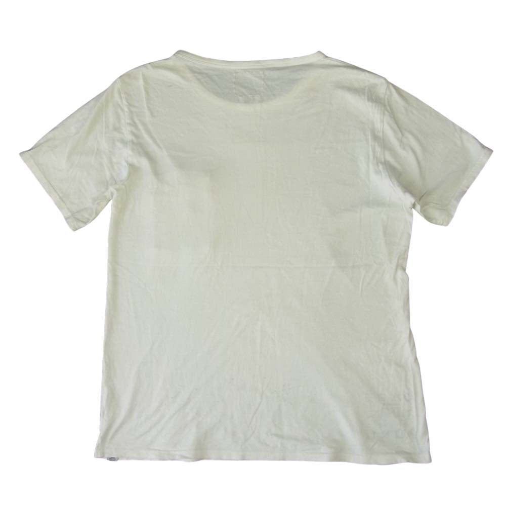 VISVIM ビズビム 0113105010084 BLANKET POCKET TEE S/S ブランケット ポケット Tシャツ 半袖 ホワイト系 1【中古】