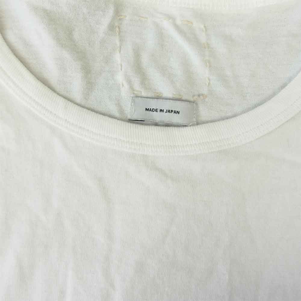 VISVIM ビズビム 0113105010084 BLANKET POCKET TEE S/S ブランケット ポケット Tシャツ 半袖 ホワイト系 1【中古】