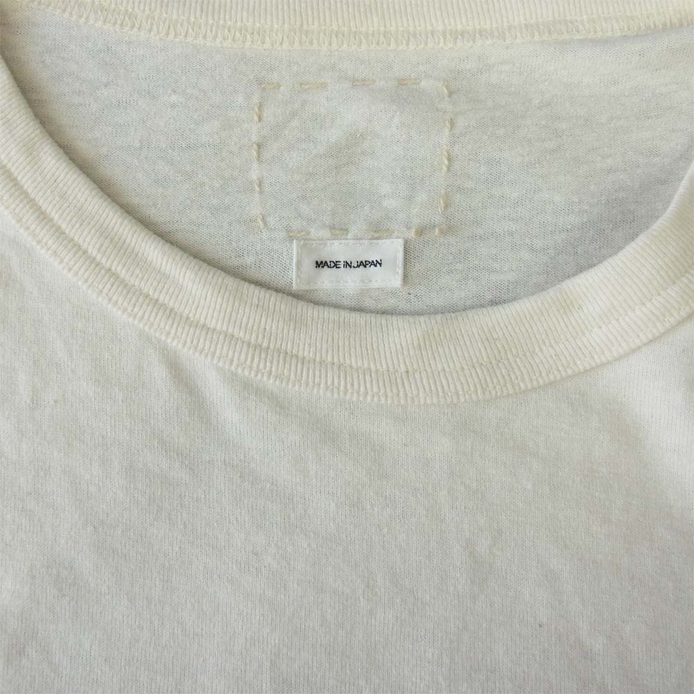 VISVIM ビズビム 21SS 0121105010021 BASEBALL TEE L/S C/WS ベースボール Tシャツ 長袖 ピンク系 ホワイト系 1【中古】