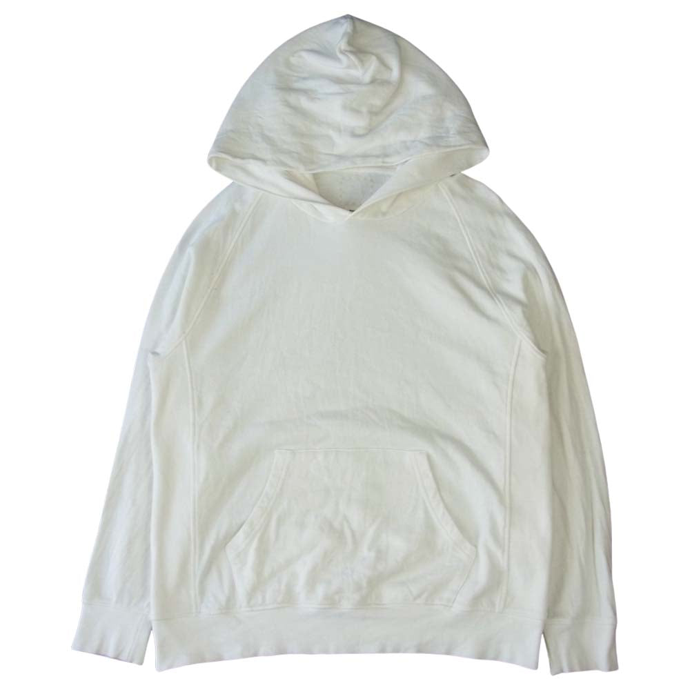 VISVIM ビズビム 0120205010002 JV JUMBO HOODIE プルオーバー スウェット パーカー ホワイト系 1【中古】
