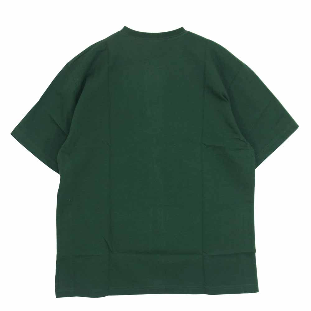 ブラックアイパッチ BEPFW21TE14 ROYAL SCRIPT TEE Tシャツ 半袖 グリーン系 L【新古品】【未使用】【中古】