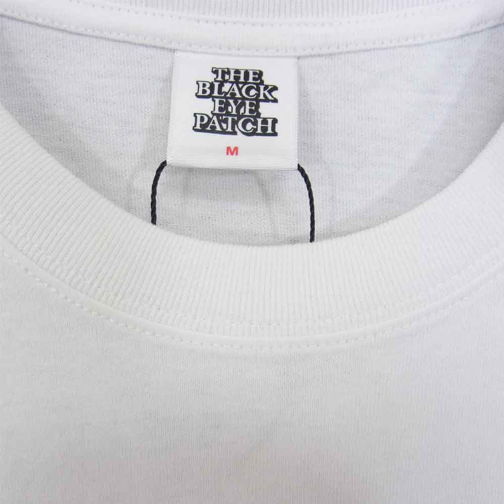 ブラックアイパッチ BEPSS21TE13 TORAICHI TEE Tシャツ 半袖 ホワイト系 M【新古品】【未使用】【中古】
