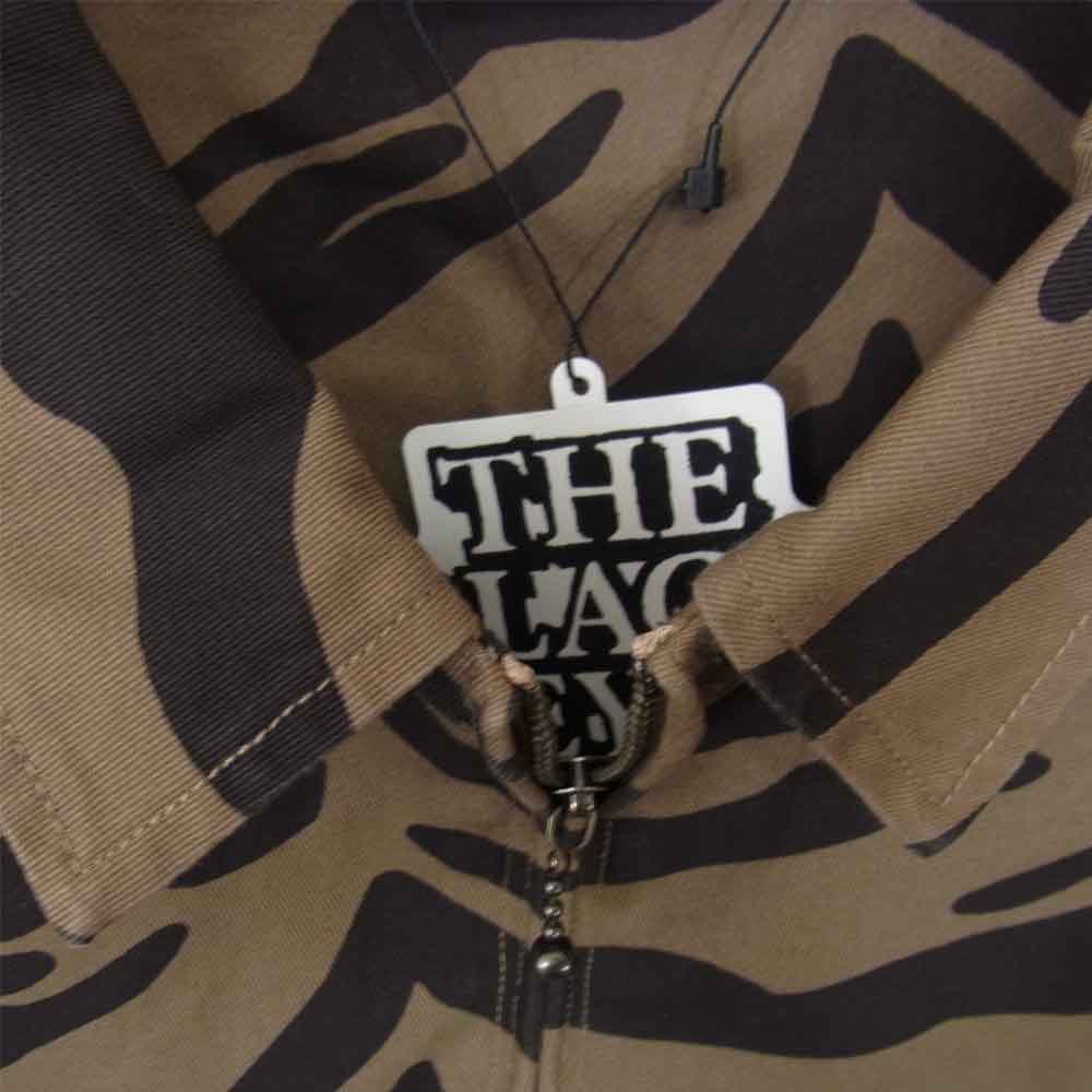 ブラックアイパッチ BEPSS20OT04 ZEBRE STRIPED JACKET ゼブラ ストライプ ワーク ジャケット ブラウン系 XXL【新古品】【未使用】【中古】