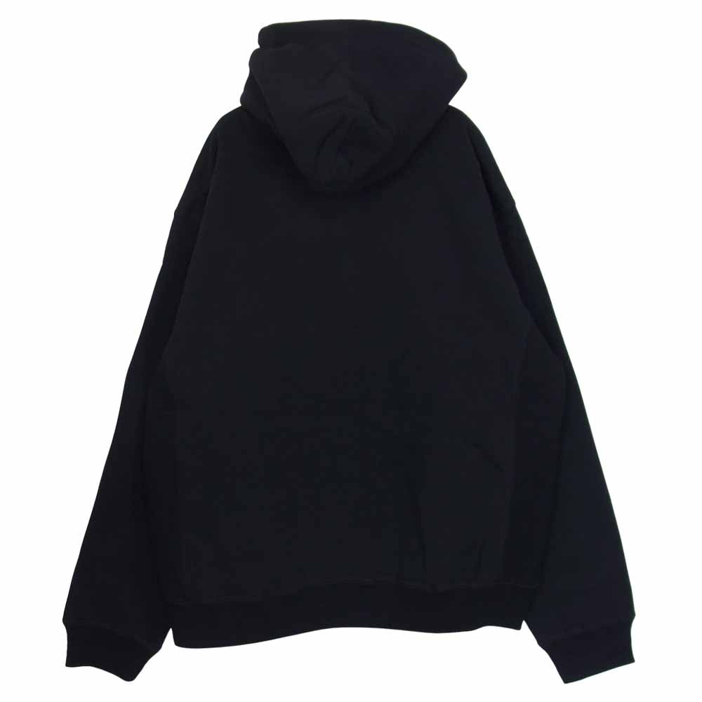 ブラックアイパッチ BEPFW21TP04 ROYAL SCRIPT HOODIE ロイヤル スクリプト フーディー ブラック系 M【新古品】【未使用】【中古】
