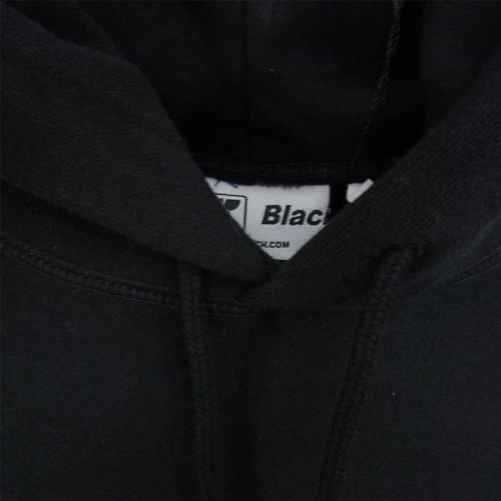 ブラックアイパッチ BEPFW21TP04 ROYAL SCRIPT HOODIE ロイヤル スクリプト フーディー ブラック系 M【新古品】【未使用】【中古】