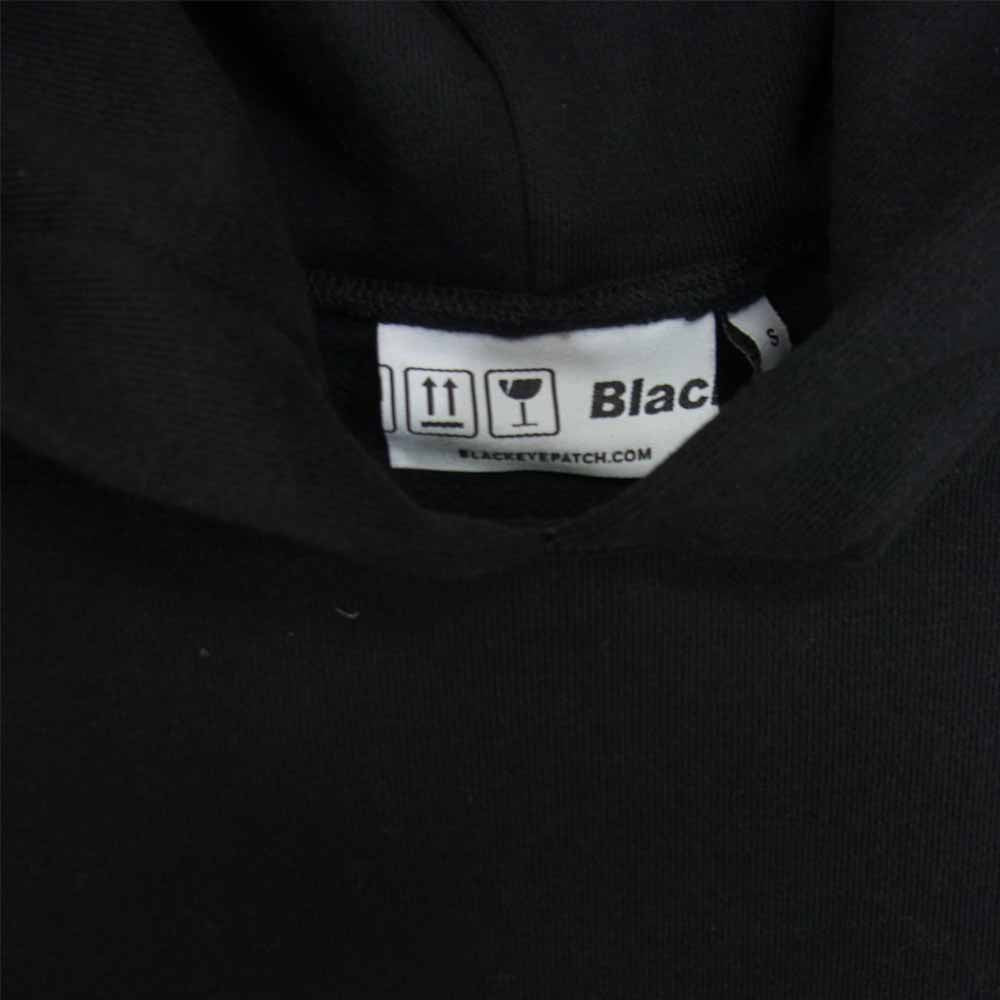 ブラックアイパッチ BEPSS21TP05 SECYUNO HOODIE プルオーバー フーディー ブラック系 S【新古品】【未使用】【中古】