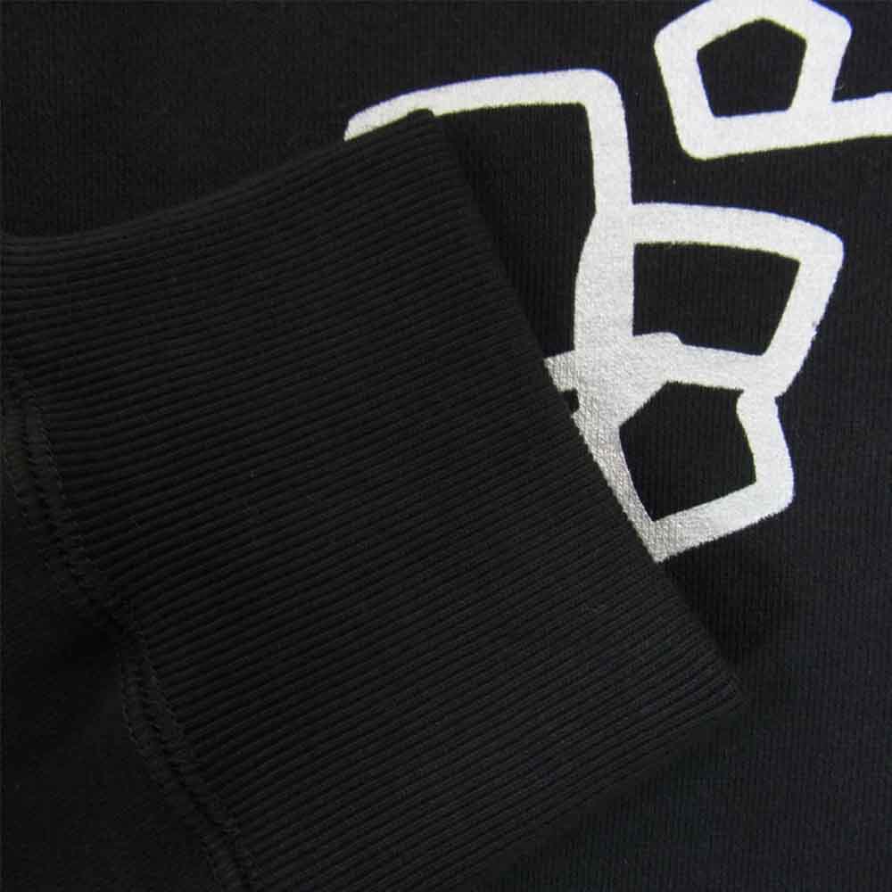 ブラックアイパッチ BEPSS21TP05 SECYUNO HOODIE プルオーバー フーディー ブラック系 S【新古品】【未使用】【中古】