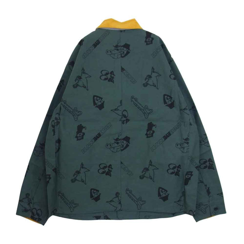 ブラックアイパッチ BEPSS21OT05 GASIUS DUCK JACKET ガシアス ダック ジャケット グリーン系 XL【新古品】【未使用】【中古】