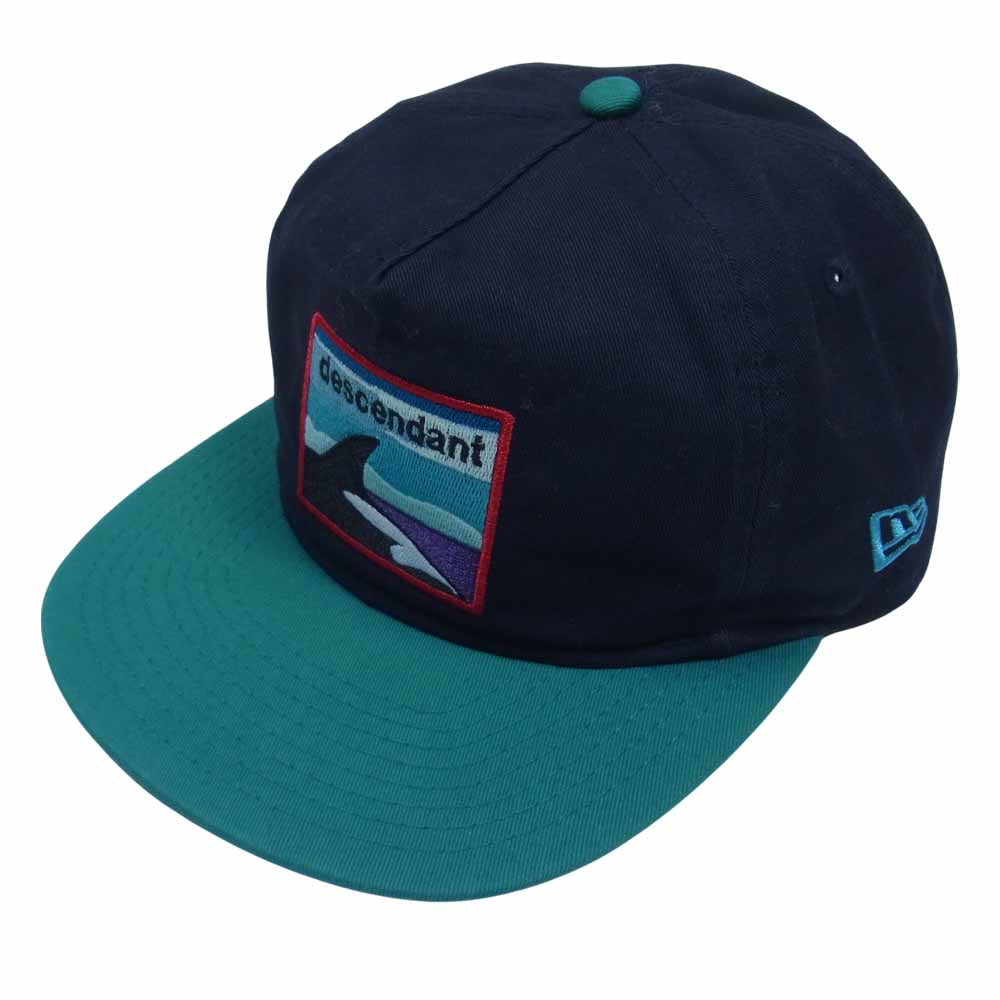 DESCENDANT ディセンダント 17SS × NEW ERA ニューエラ CETUS THE GOLFER CAP キャップ ブラック系【中古】