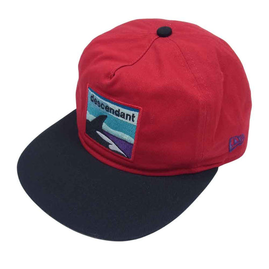 DESCENDANT ディセンダント 171NEDS-HT01/REF ×NEW ERA ニューエラ THE GOLFER NEW CAP ゴルファー キャップ レッド系【中古】