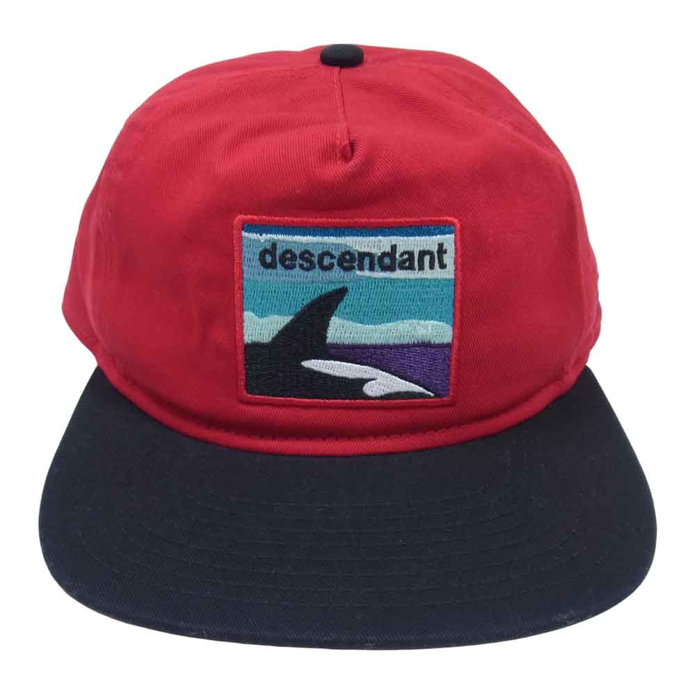 DESCENDANT ディセンダント 171NEDS-HT01/REF ×NEW ERA ニューエラ THE GOLFER NEW CAP ゴルファー キャップ レッド系【中古】