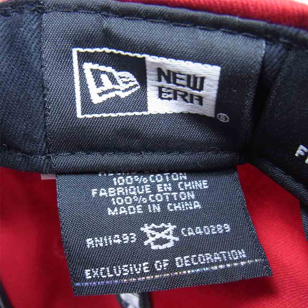 DESCENDANT ディセンダント 171NEDS-HT01/REF ×NEW ERA ニューエラ THE GOLFER NEW CAP ゴルファー キャップ レッド系【中古】