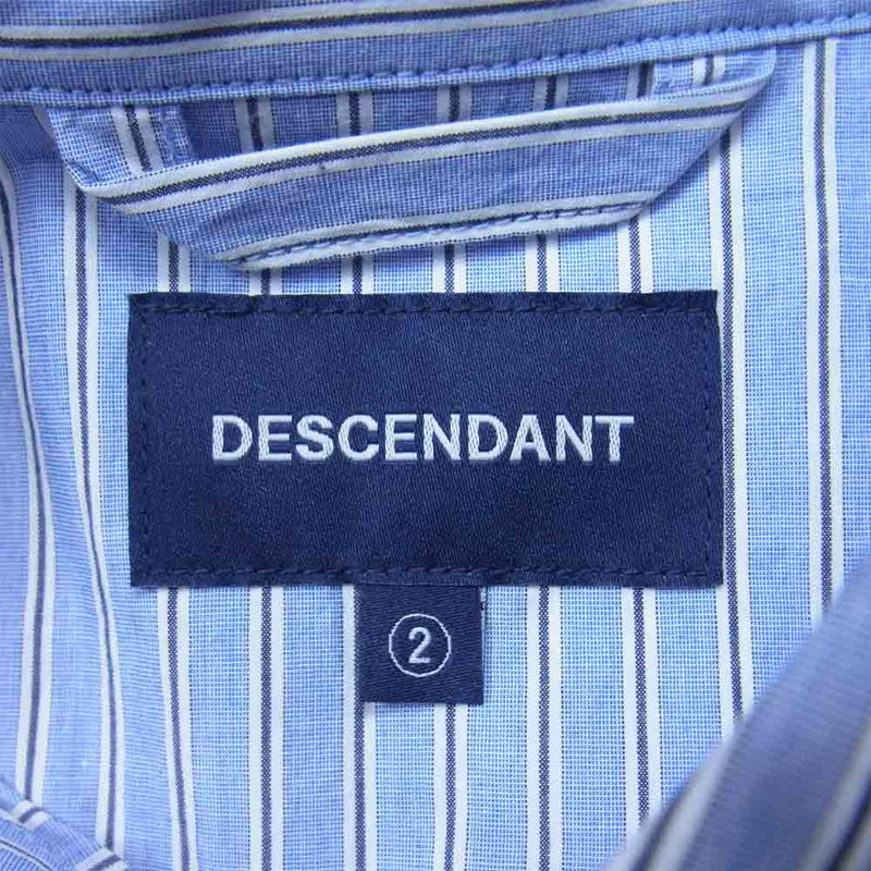 descendant ディセンダント　ストライプシャツ