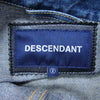 DESCENDANT ディセンダント 18AW 182gwds-jkm03 TRUCKER DENIM JACKET トラッカー デニム ジャケット インディゴブルー系 2【美品】【中古】